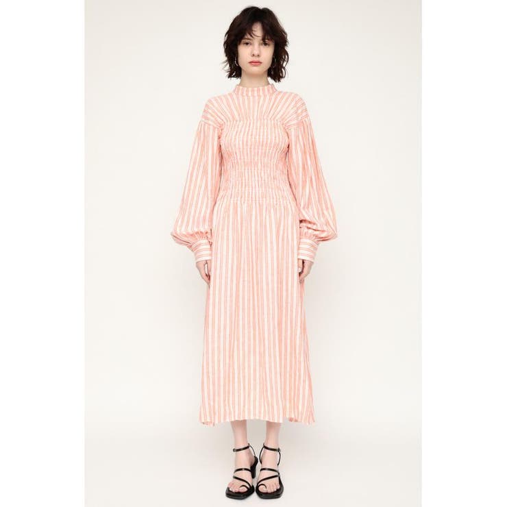 SHIRRING STAND ドレス[品番：BJLW0022411]｜SLY OUTLET（スライアウトレット）のレディースファッション通販