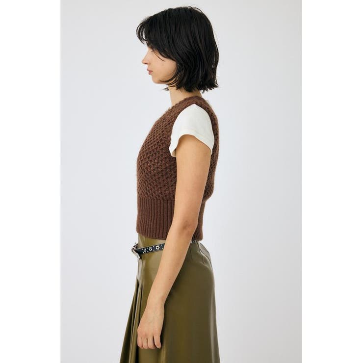 MESH ニットベスト | MOUSSY OUTLET | 詳細画像6 