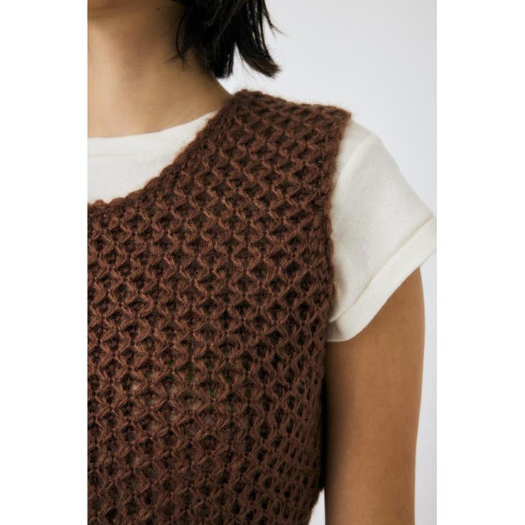 MESH ニットベスト | MOUSSY OUTLET | 詳細画像9 