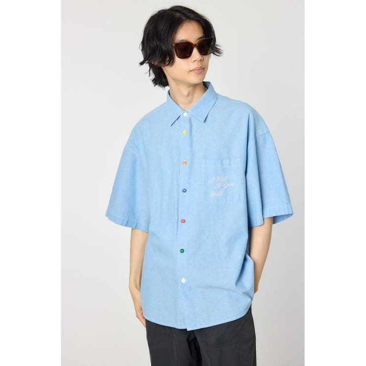 バックフラワーシャンブレーシャツ | RODEO CROWNS WIDE BOWL | 詳細画像11 