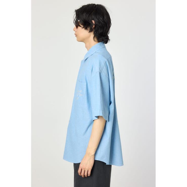 バックフラワーシャンブレーシャツ | RODEO CROWNS WIDE BOWL | 詳細画像17 