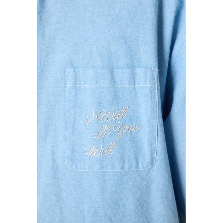 バックフラワーシャンブレーシャツ | RODEO CROWNS WIDE BOWL | 詳細画像21 