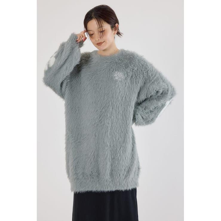 シャギーロゴニットワンピース | RODEO CROWNS WIDE BOWL | 詳細画像30 