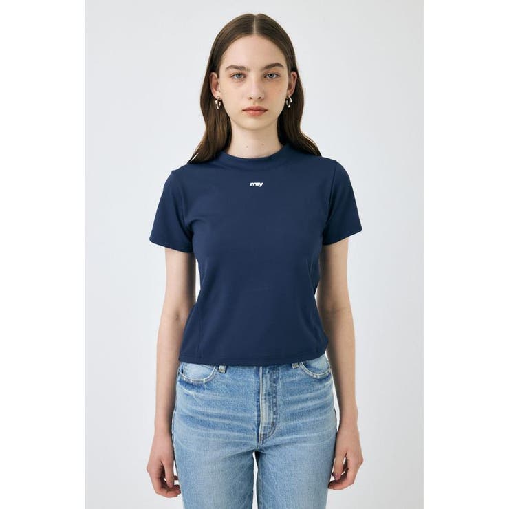 NVY | BASIC タイニー TEE | MOUSSY OUTLET