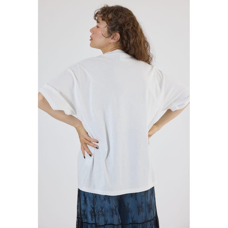 Embroidery motif Tシャツ | RODEO CROWNS WIDE BOWL | 詳細画像4 