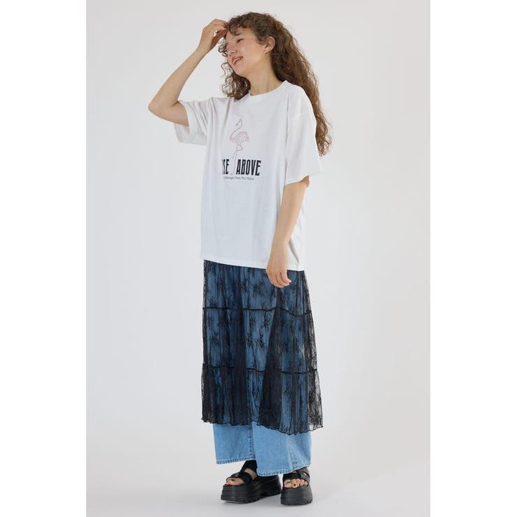 Embroidery motif Tシャツ | RODEO CROWNS WIDE BOWL | 詳細画像6 