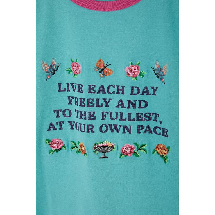 EMBROIDERY MESSAGE Tシャツ | MOUSSY OUTLET | 詳細画像24