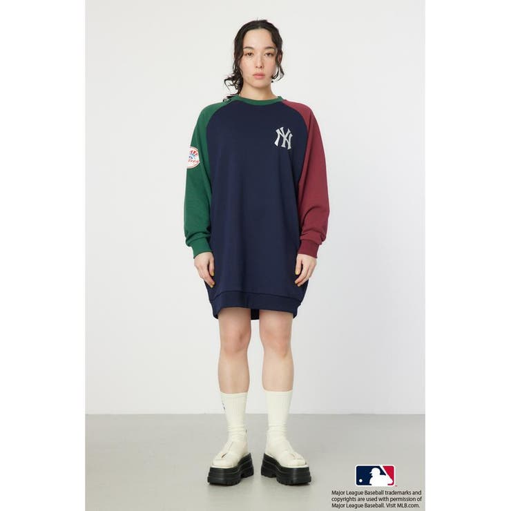 MLBラグランスウェットワンピース | RODEO CROWNS WIDE BOWL | 詳細画像18 
