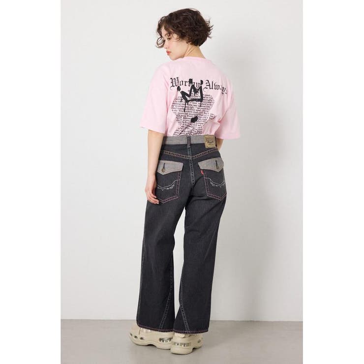 カラーステッチダボパンツ | RODEO CROWNS WIDE BOWL | 詳細画像7 