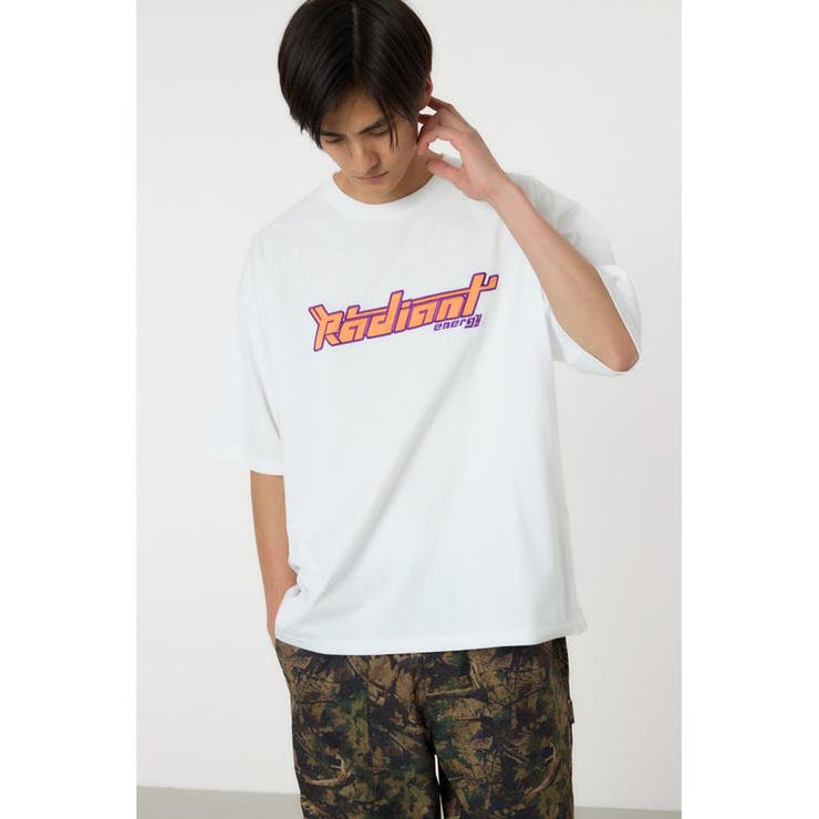 WHT | CYBERロゴ Tシャツ | RODEO CROWNS WIDE BOWL