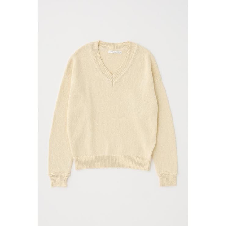 O/WHT1 | V NECK セーター | MOUSSY OUTLET