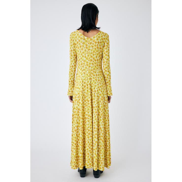 FLORAL PRINT マキシドレス[品番：BJLW0025007]｜MOUSSY OUTLET