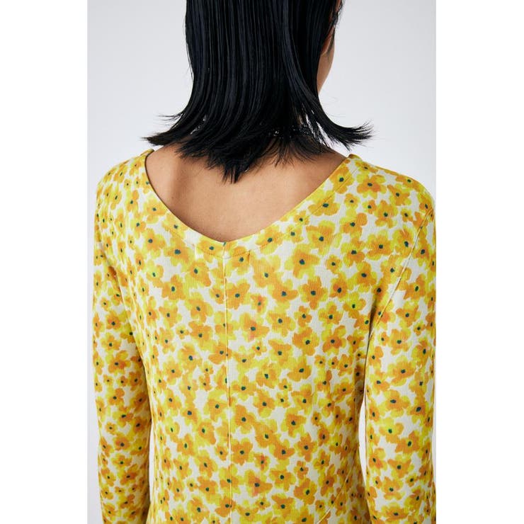 FLORAL PRINT マキシドレス | MOUSSY OUTLET | 詳細画像7 