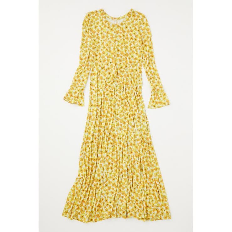 FLORAL PRINT マキシドレス | MOUSSY OUTLET | 詳細画像10 