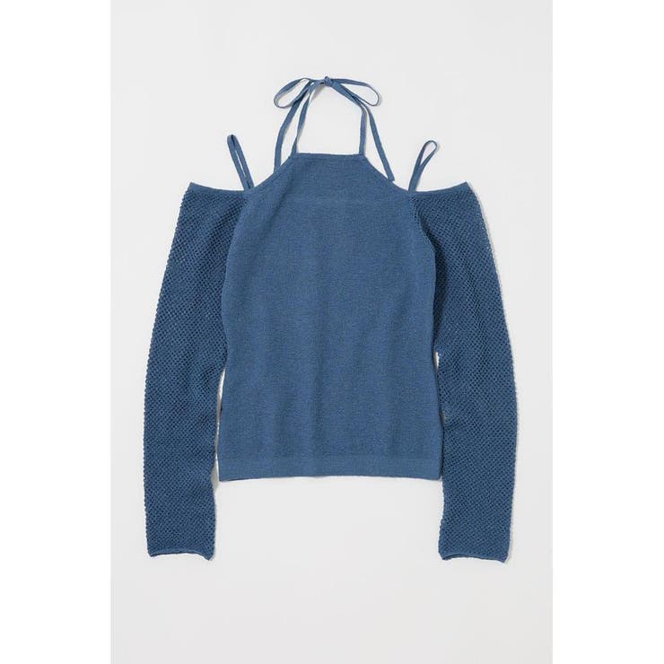 OPEN SHOULDER HALTER ニットトップス | MOUSSY OUTLET | 詳細画像28 
