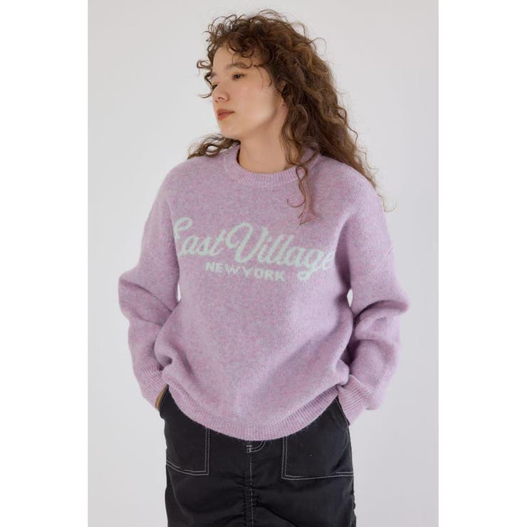 PUR | アソートダブルジャガードニットトップス | RODEO CROWNS WIDE BOWL