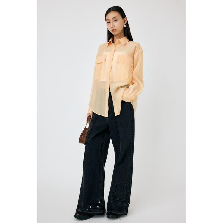 SHEER CARGOシャツ | MOUSSY OUTLET | 詳細画像3 