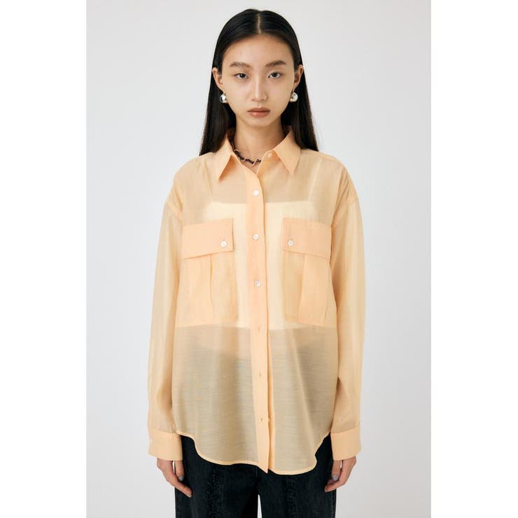 SHEER CARGOシャツ | MOUSSY OUTLET | 詳細画像6 