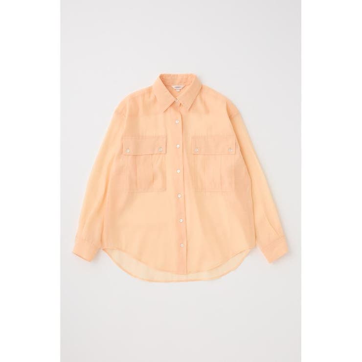 SHEER CARGOシャツ | MOUSSY OUTLET | 詳細画像7 