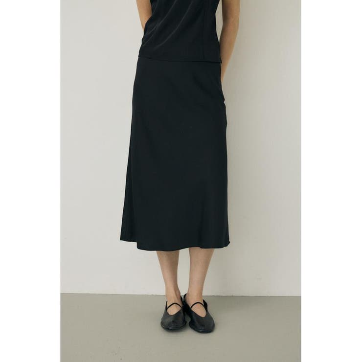 サテンミディスカート リサイクルポリエステル×レーヨン素材 | MOUSSY OUTLET | 詳細画像2 