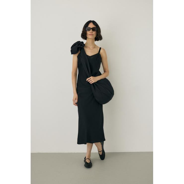 サテンミディスカート リサイクルポリエステル×レーヨン素材 | MOUSSY OUTLET | 詳細画像9 