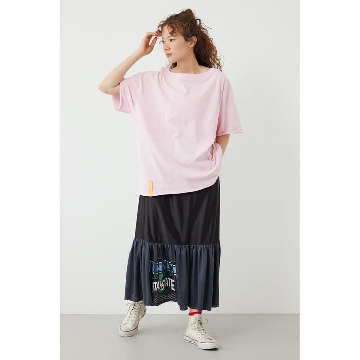 ピグメントルーズオフショルTシャツ | RODEO CROWNS WIDE BOWL | 詳細画像16 