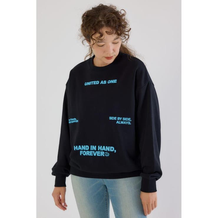 メッセージスウェットトップス | RODEO CROWNS WIDE BOWL | 詳細画像2 