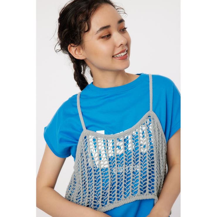 ラメニットメッシュビスチェ | RODEO CROWNS WIDE BOWL | 詳細画像19 