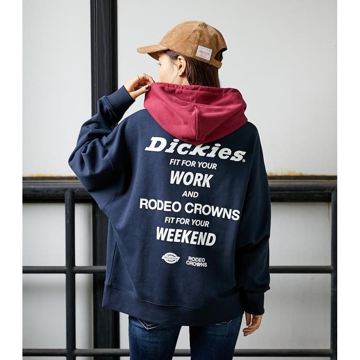 DICKIESバイカラーパーカー[品番：BJLW0021359]｜RODEO CROWNS