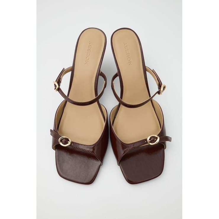 BRN | DOUBLE BELTED WEDGE サンダル | MOUSSY OUTLET