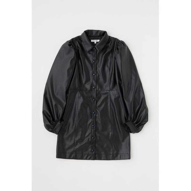 F／LEATHER MINI ワンピース | MOUSSY OUTLET | 詳細画像11 