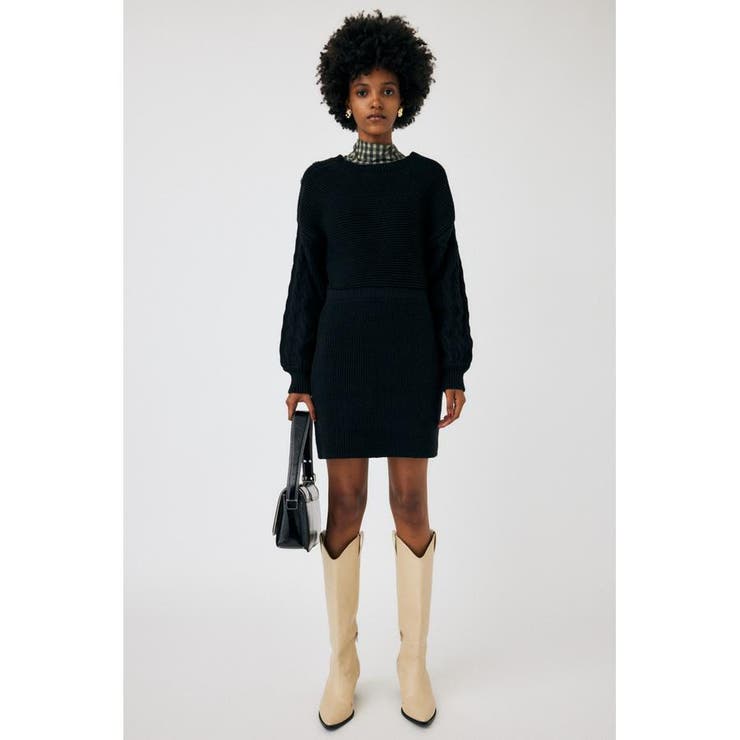 SHOULDER BUTTON ミニドレス | MOUSSY OUTLET | 詳細画像1 
