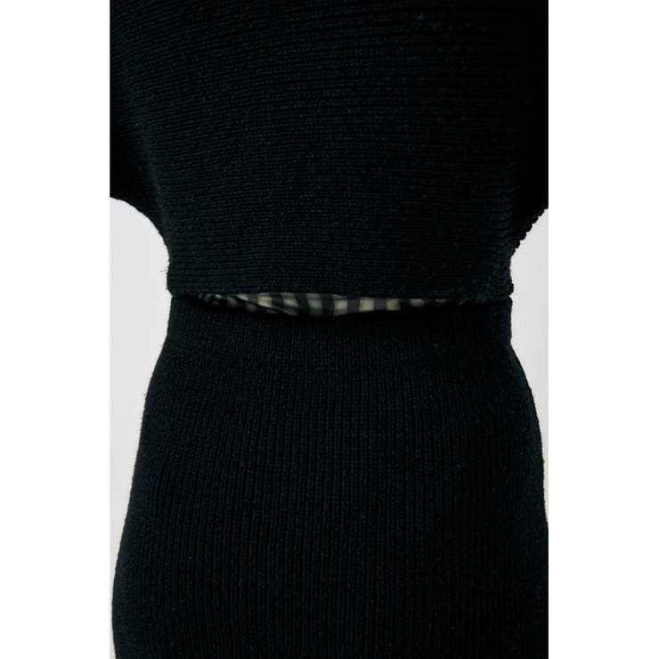 SHOULDER BUTTON ミニドレス | MOUSSY OUTLET | 詳細画像9 
