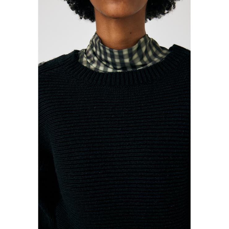 SHOULDER BUTTON ミニドレス | MOUSSY OUTLET | 詳細画像7 