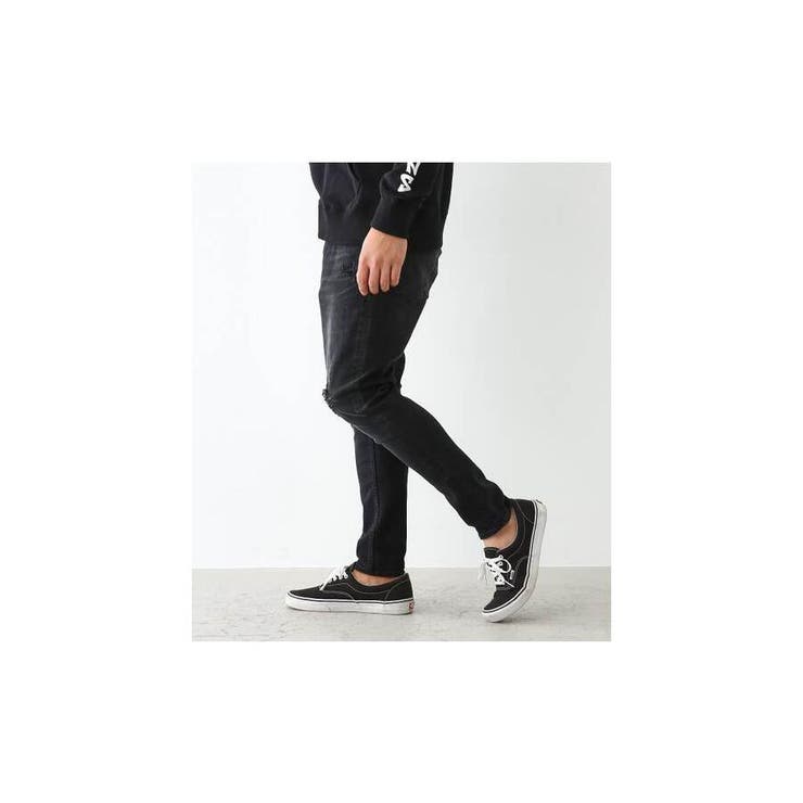 メンズ ONESELF BLACK DENIM スキニー[品番：BJLW0001534]｜RODEO