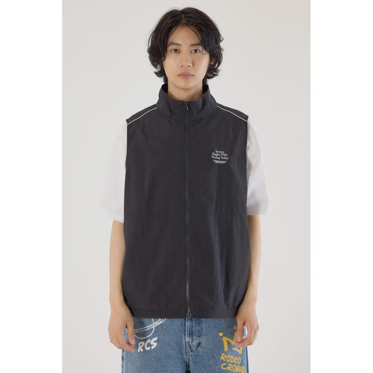 ドロストスタンドネックベスト | RODEO CROWNS WIDE BOWL | 詳細画像10 