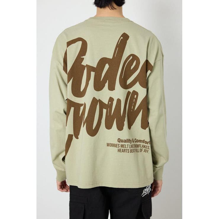 ペイントロゴ長袖Tシャツ | RODEO CROWNS WIDE BOWL | 詳細画像23 