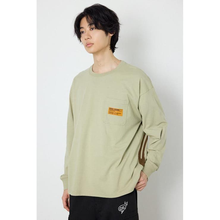 ペイントロゴ長袖Tシャツ | RODEO CROWNS WIDE BOWL | 詳細画像14 