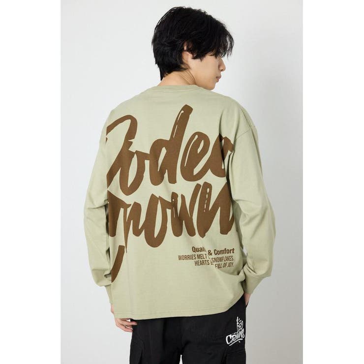ペイントロゴ長袖Tシャツ | RODEO CROWNS WIDE BOWL | 詳細画像17 