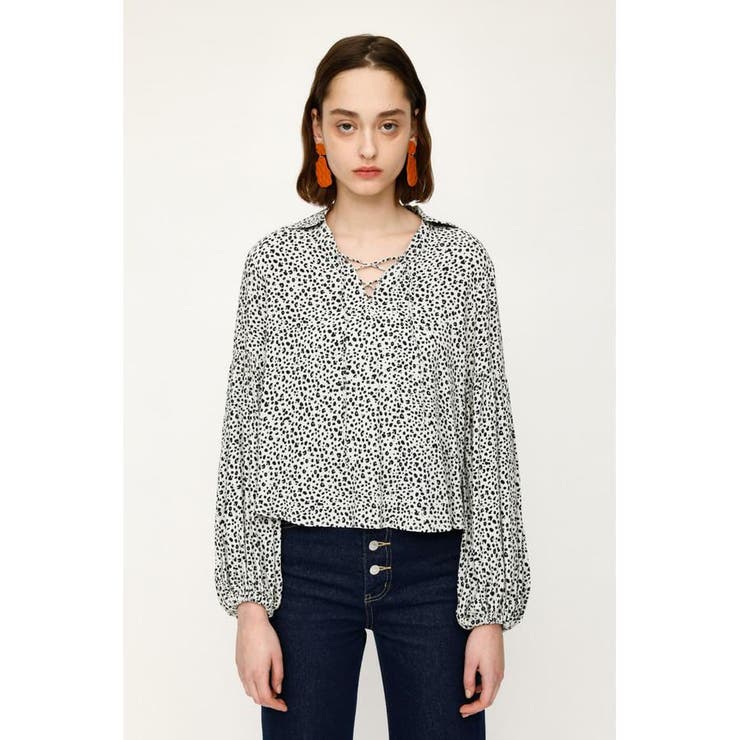 LEOPARD SPOT BALOON トップス | SLY OUTLET | 詳細画像3 