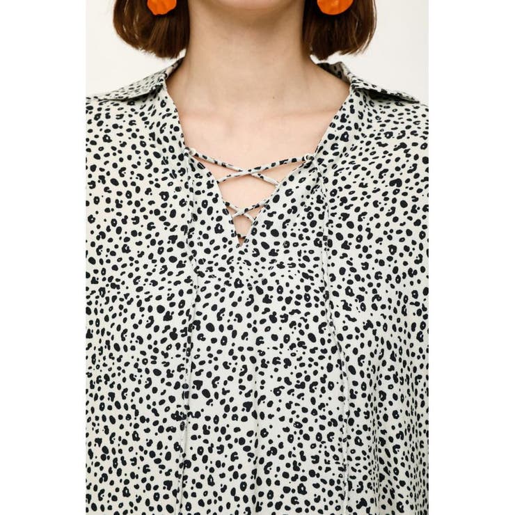 LEOPARD SPOT BALOON トップス | SLY OUTLET | 詳細画像6 