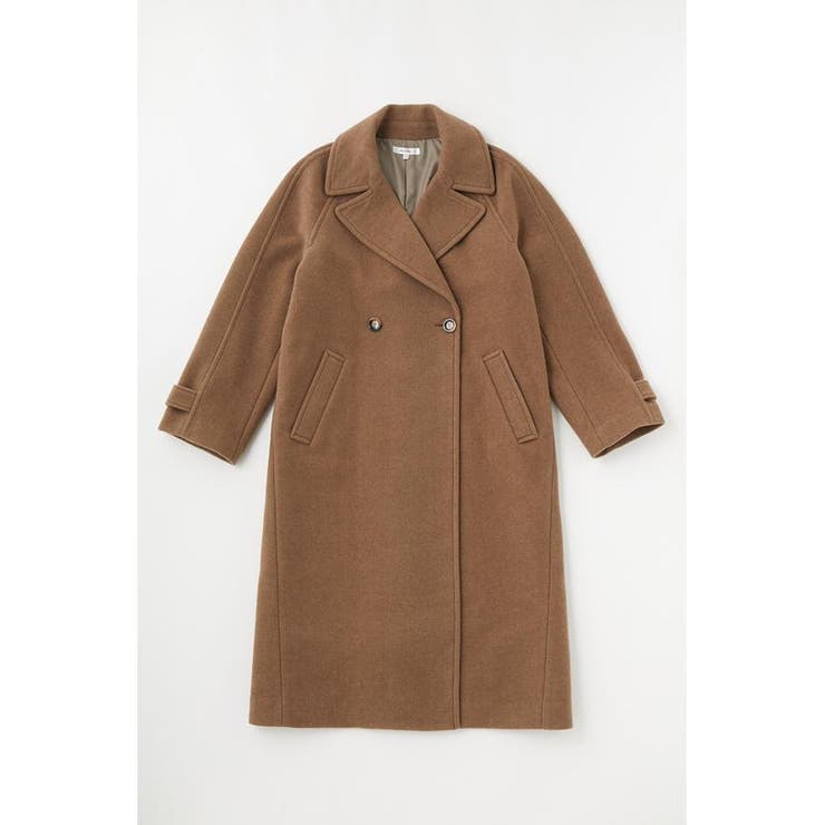BIG COLLAR DOUBLE コート[品番：BJLW0023791]｜MOUSSY OUTLET