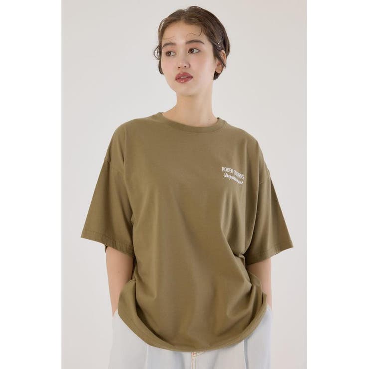 KHA | PATCHED LOGO Tシャツ | RODEO CROWNS WIDE BOWL