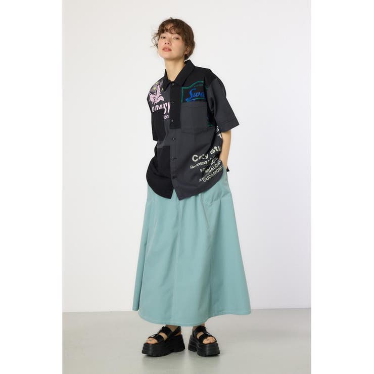 ストレッチステッチフレアスカート | RODEO CROWNS WIDE BOWL | 詳細画像15 