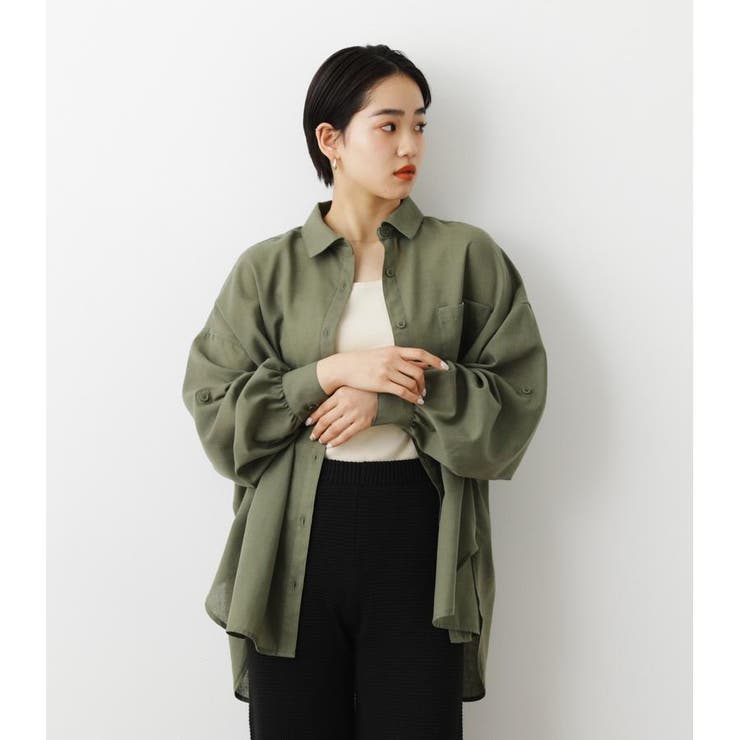 Natuly Linen オーバーシャツ