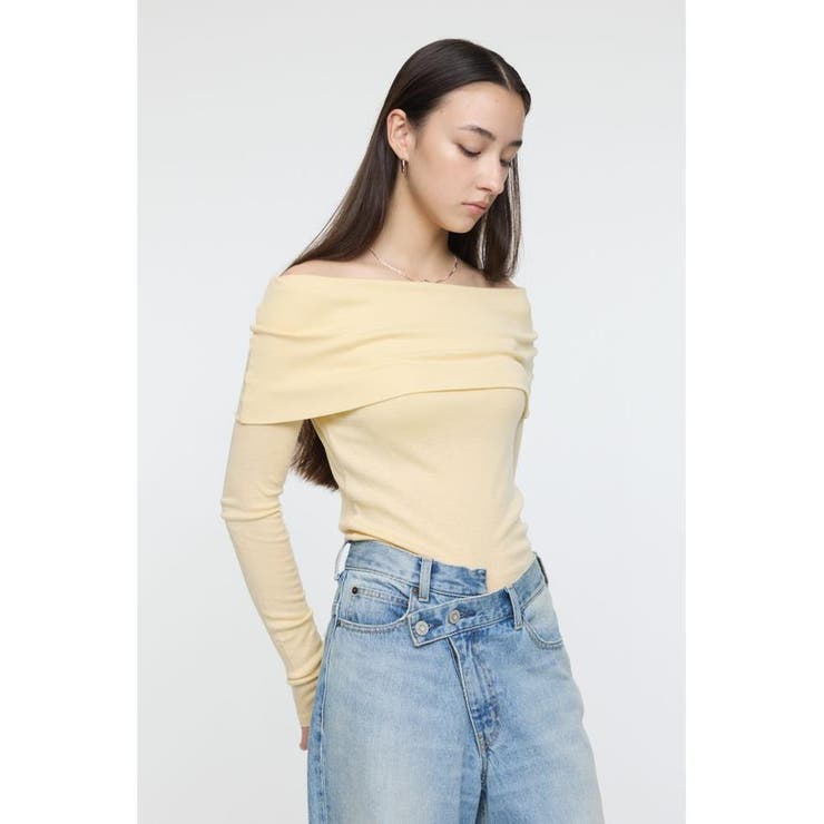 OFF SHOULDER カットトップス | MOUSSY OUTLET | 詳細画像4 