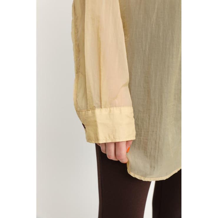 SHEER LIGHT TOUCH シャツ | SLY OUTLET | 詳細画像15