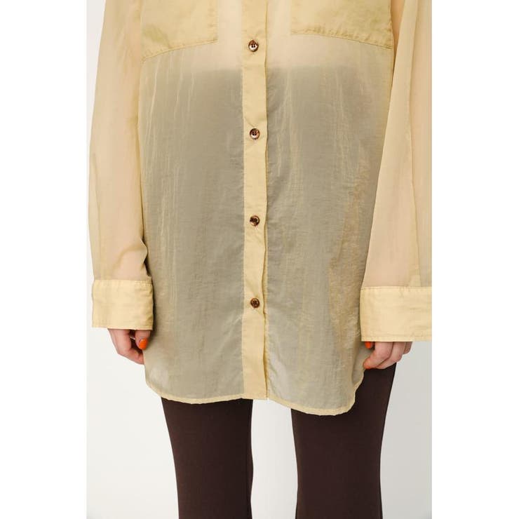 SHEER LIGHT TOUCH シャツ | SLY OUTLET | 詳細画像16