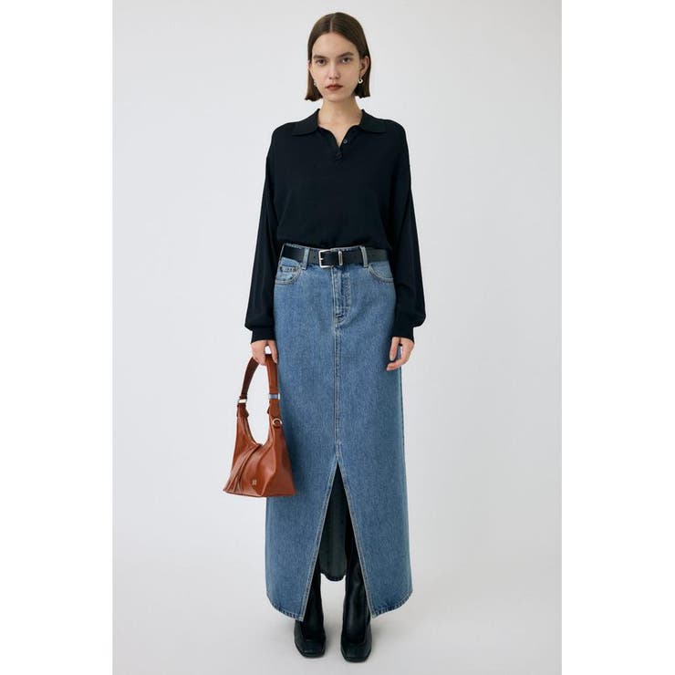 BORDER KNIT ポロ | MOUSSY OUTLET | 詳細画像4 