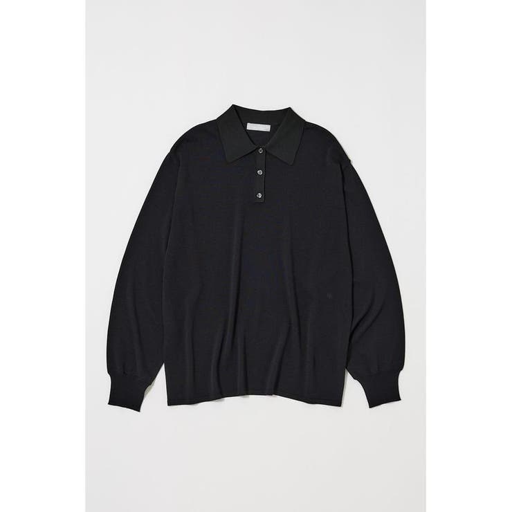 BORDER KNIT ポロ | MOUSSY OUTLET | 詳細画像7 